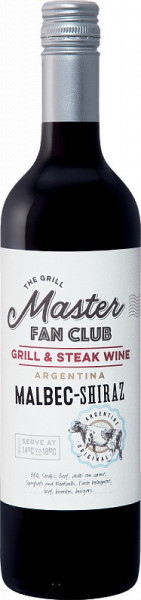 Вино "The Grill Master Fan Club" Malbec-Shiraz