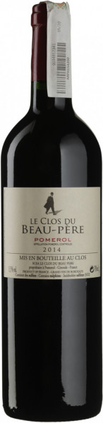Вино Thunevin, "Le Clos du Beau-Pere", Pomerol AOC, 2014