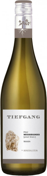 Вино "Tiefgang" Weissburgunder Mineralstein