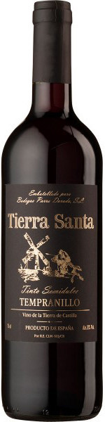 Вино "Tierra Santa" Tempranillo, Tinto Semidulce
