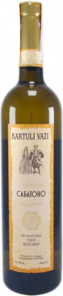 Вино Tiflis Wine Cellar, "Kartuli Vazi" Sabatono