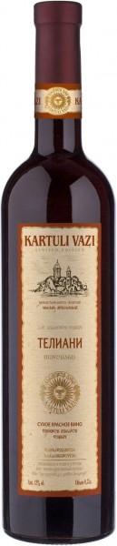 Вино Tiflis Wine Cellar, "Kartuli Vazi" Teliani