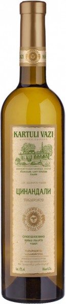 Вино Tiflis Wine Cellar, "Kartuli Vazi" Tsinandali