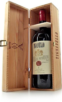 Вино "Tignanello", Toscana IGT, 2007, wooden box, 1.5 л