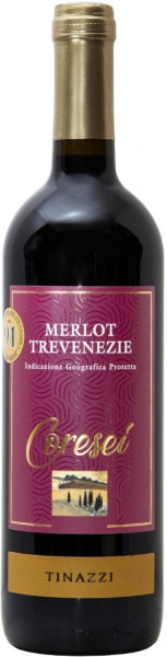 Вино Tinazzi, "Coresei" Merlot, Trevenezie IGP, 2019