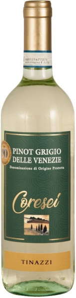 Вино Tinazzi, "Coresei" Pinot Grigio delle Venezie DOP, 2019