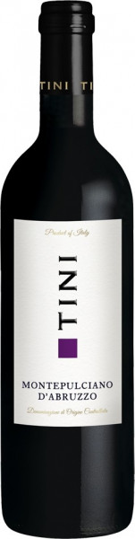 Вино "TINI" Montepulciano d'Abruzzo, 2017