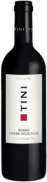 Вино "TINI" Rosso, Terre Siciliane IGT