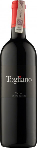 Вино Togliano Merlot Volpe Pasini DOC 2007