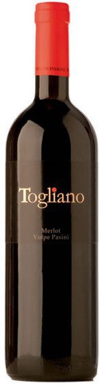 Вино "Togliano" Merlot Volpe Pasini DOC, 2009