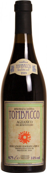 Вино Tombacco, "Vintage" Aglianico del Beneventano IGT, 2016