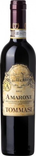 Вино Tommasi, Amarone della Valpolicella Classico DOC, 2011, 0.375 л