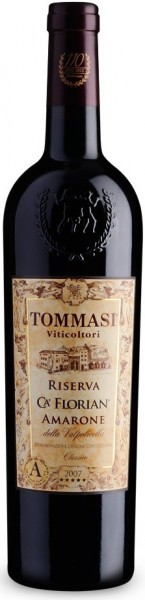 Вино Tommasi, "Ca' Florian" Riserva, Amarone della Valpolicella Classico DOC, 2008