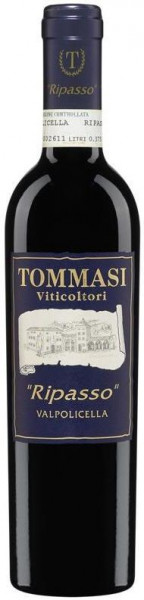 Вино Tommasi, "Ripasso" Valpolicella Classico Superiore DOC, 2015, 0.375 л