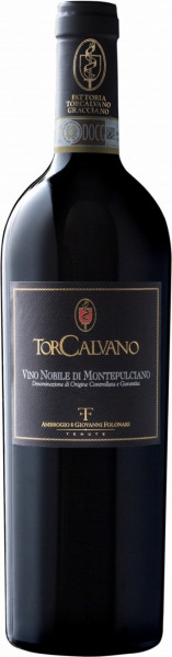 Вино "TorCalvano" Vino Nobile di Montepulciano DOCG, 2016