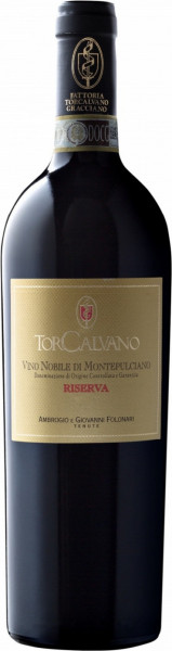 Вино "TorCalvano" Vino Nobile di Montepulciano DOCG Riserva, 2011
