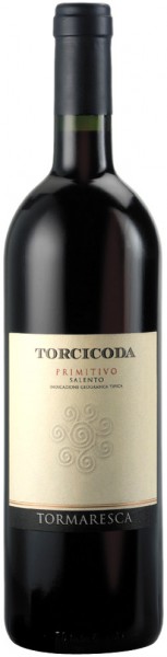 Вино "Torcicoda" Primitivo, Salento IGT, 2009