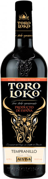 Вино "Toro Loko" Tempranillo