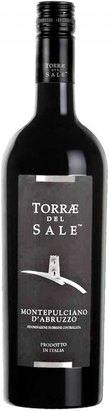 Вино "Torrae del Sale" Montepulciano d'Abruzzo DOC, 2017