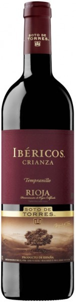 Вино Torres, Ibericos Crianza Rioja DOC, 2008
