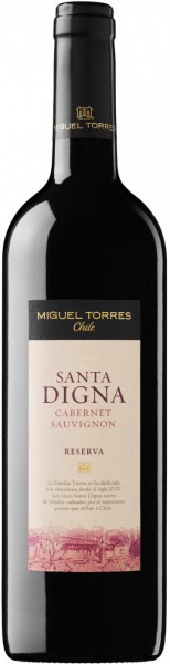 Вино Torres, "Santa Digna" Cabernet Sauvignon, 2010