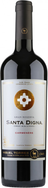 Вино Torres, "Santa Digna" Gran Reserva Carmenere, 2018