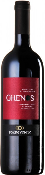 Вино Torrevento, "Ghenos", Primitivo di Manduria DOC, 2016