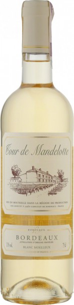 Вино "Tour de Mandelotte" Bordeaux AOP Blanc Moelleux