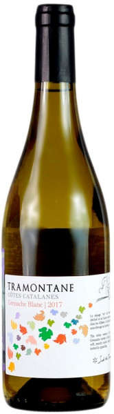 Вино "Tramontane" Grenache Blanc, Cotes Catalanes IGP, 2017
