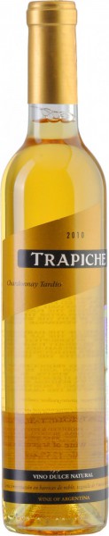 Вино Trapiche, Chardonnay Tardio, 2010, 0.5 л
