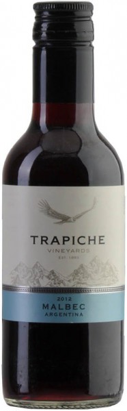 Вино Trapiche, Malbec, 2012, 0.187 л