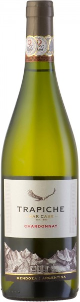 Вино Trapiche, "Oak Cask" Chardonnay, 2015
