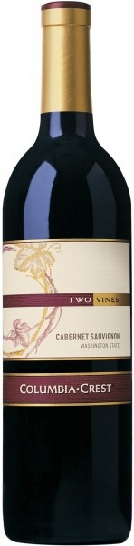 Вино Two Vines Cabernet Sauvignon, 2008, 1.5 л