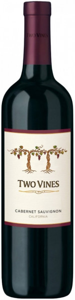 Вино "Two Vines" Cabernet Sauvignon, 2017