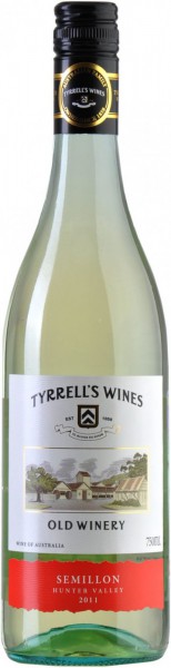 Вино Tyrrell's Wines, "Old Winery" Semillon, Hunter Valley, 2011