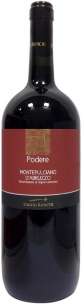 Вино Umani Ronchi, "Podere" Montepulciano d'Abruzzo, 2013, 1.5 л