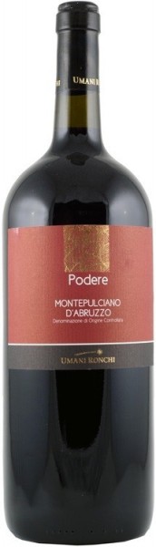 Вино Umani Ronchi, "Podere" Montepulciano d'Abruzzo, 2014, 1.5 л