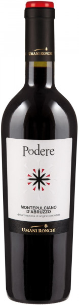 Вино Umani Ronchi, "Podere" Montepulciano d'Abruzzo, 2016