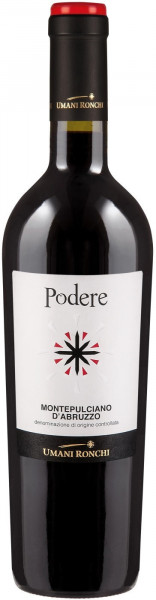 Вино Umani Ronchi, "Podere" Montepulciano d'Abruzzo, 2017