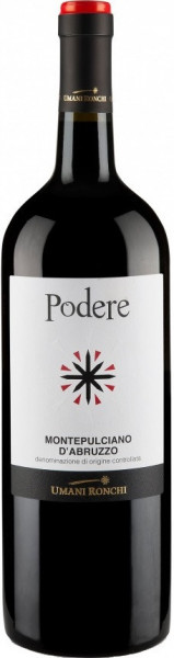 Вино Umani Ronchi, "Podere" Montepulciano d'Abruzzo, 2018, 1.5 л