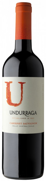 Вино Undurraga, Cabernet Sauvignon, Central Valley, 2017