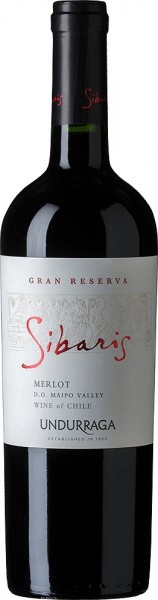 Вино Undurraga, "Sibaris" Merlot Gran Reserva, Maipo Valley DO, 2014