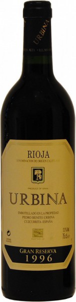 Вино Urbina, Gran Reserva, Rioja DOC, 1996