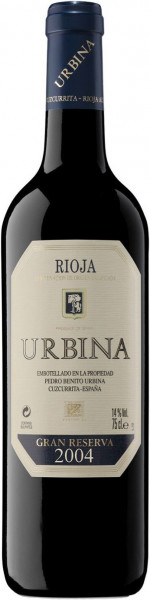 Вино "Urbina" Gran Reserva, Rioja DOC, 2004