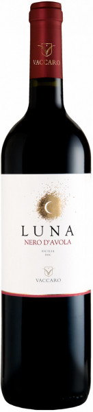 Вино Vaccaro, "Luna" Nero d'Avola, Sicilia DOC, 2021