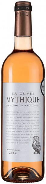 Вино Val d'Orbieu-Uccoar, "La Cuvee Mythique" Rose, Pays d'Oc IGP, 2017