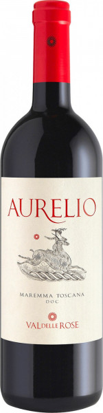 Вино Val delle Rose, "Aurelio"/ Maremma Toscana DOC, 2016, 1.5 л
