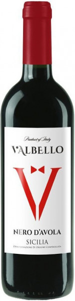 Вино "Valbello" Nero d'Avola, Sicilia DOC