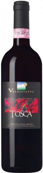 Вино Valdipiatta, "Tosca", Chianti Colli Senesi DOCG, 2013