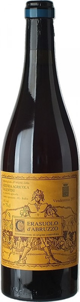 Вино Valentini, Cerasuolo Montepulciano d'Abruzzo DOC, 2016